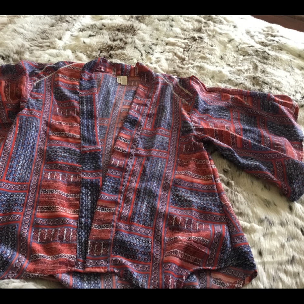 Printed kimono size M